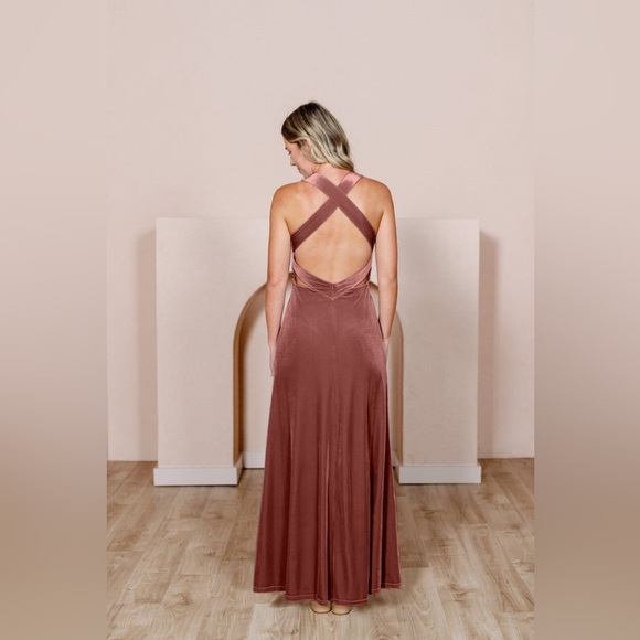 Revelry Velvet Dylan - Dusty Rose - Size 10 - Picture 5 of 7